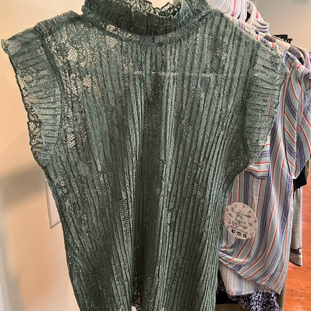 High neck blouse